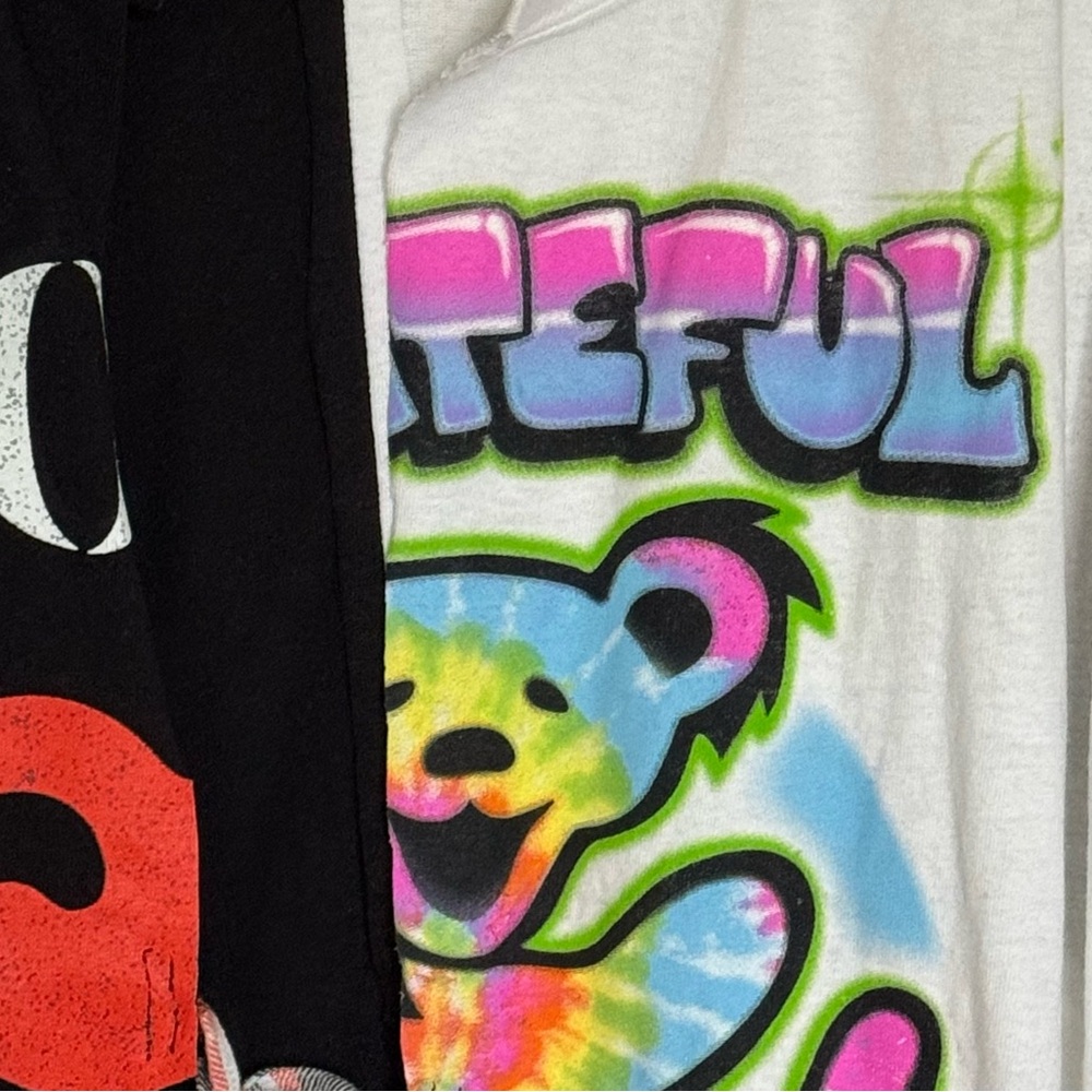 Grateful Dead Rolling Stones Tees Patchwork Custo… - image 7